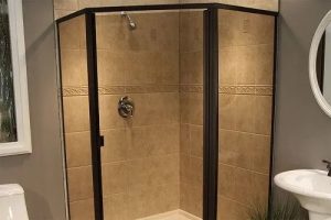 corner shower enclosure Wellesley MA