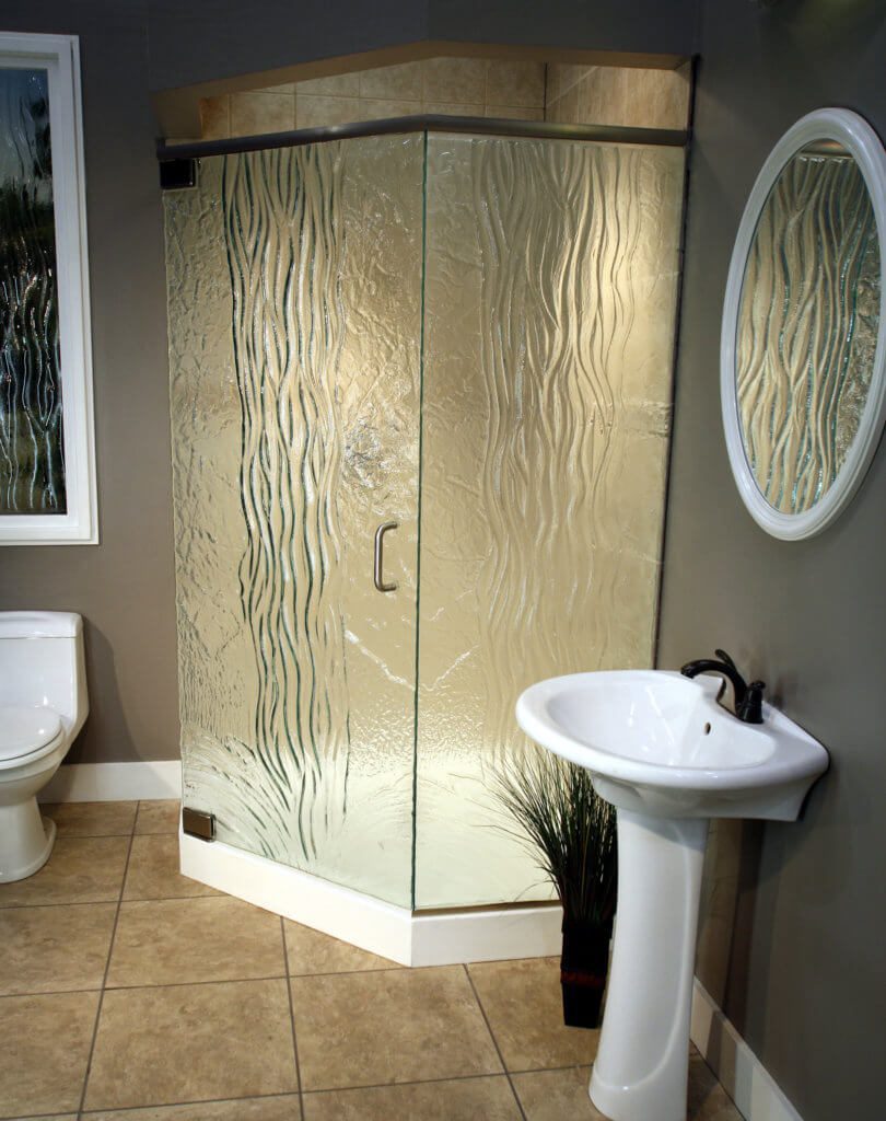 Cast Glass Shower Enclosure Neo Waterfall Pioneer Glass