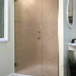 Heavy Glass Pattern Shower Enclosures - Brush, shower enclosure example