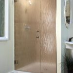 Heavy Glass Pattern Shower Enclosures - Wisp, shower enclosure example
