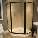 Thin Glass Pattern Shower Enclosures - Autumn, shower enclosure example