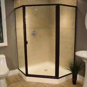 Thin Glass Pattern Shower Enclosures - Autumn, shower enclosure example