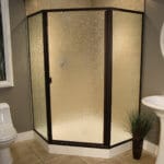 Thin Glass Pattern Shower Enclosures - Everglade, shower enclosure example