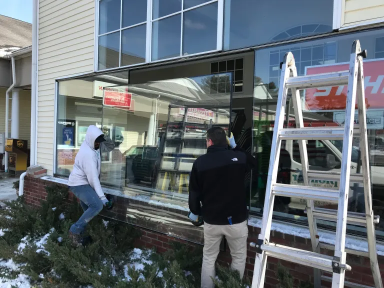 Pioneer Glass replacement storefront insulated glass