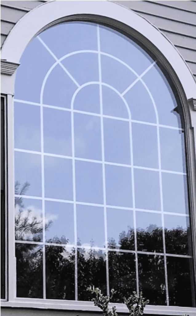 Arched window grids