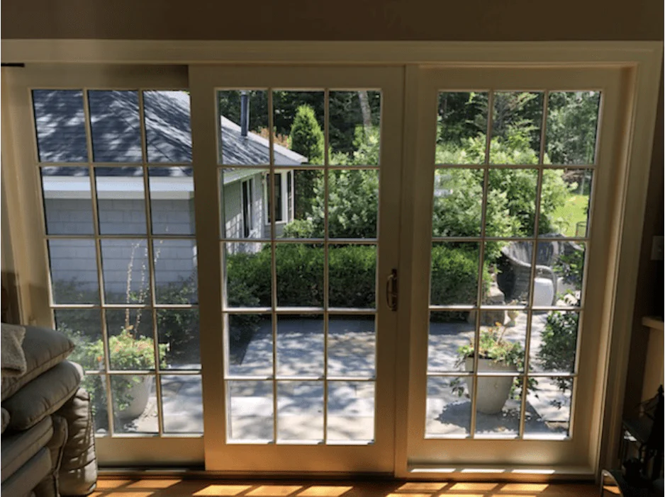 Replacement double-pane door glass
